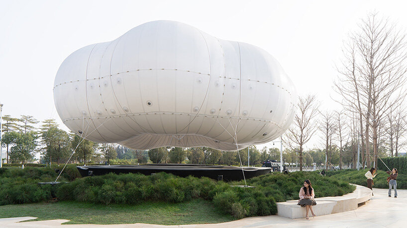 PILLS lets soft cloud-like structure drift above china using inflatable membrane technology - 3