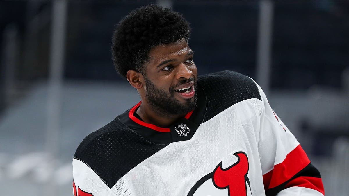 PK Subban with the New Jersey Devils