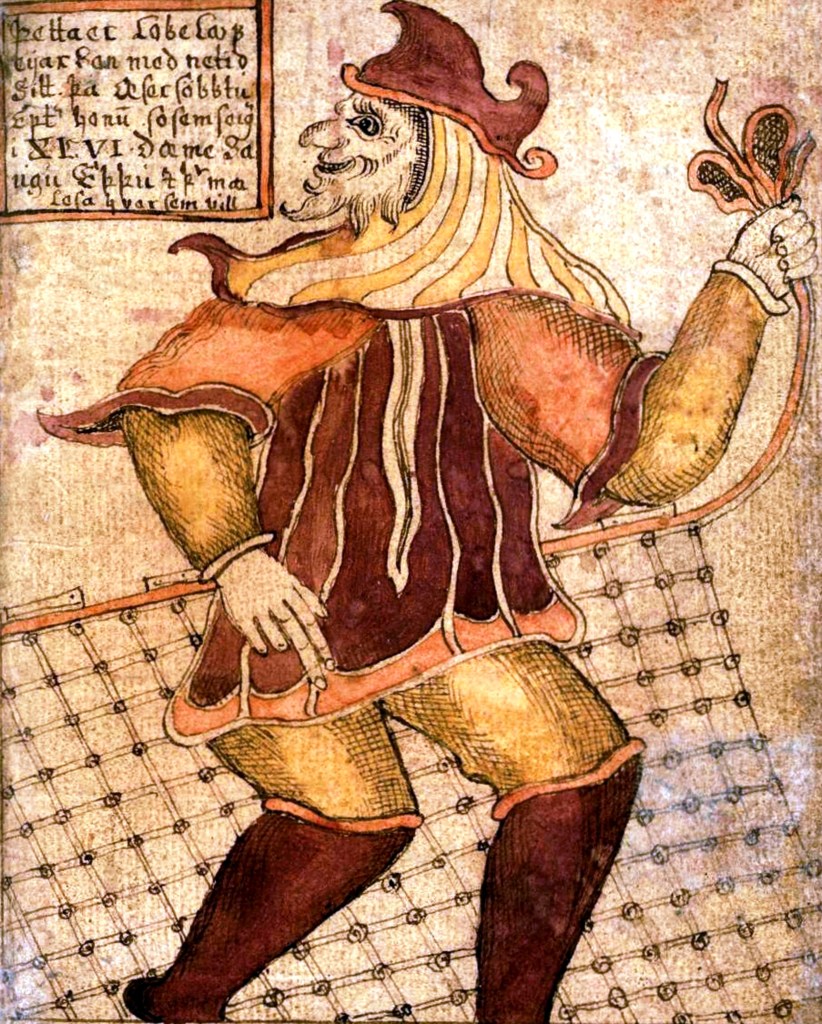 Illustration of shady character.