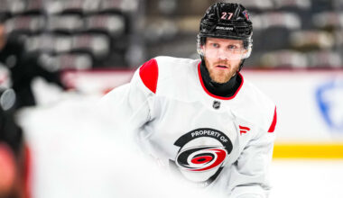 Notebook: Ehlers, Nikishin Return As Canes Await Flyers