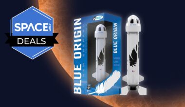 The Estes Blue Origin model rocket is now under $30 for Memorial Day!