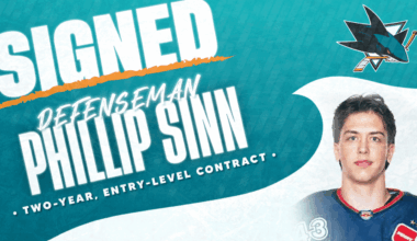 Sharks sign defenseman Phillip Sinn