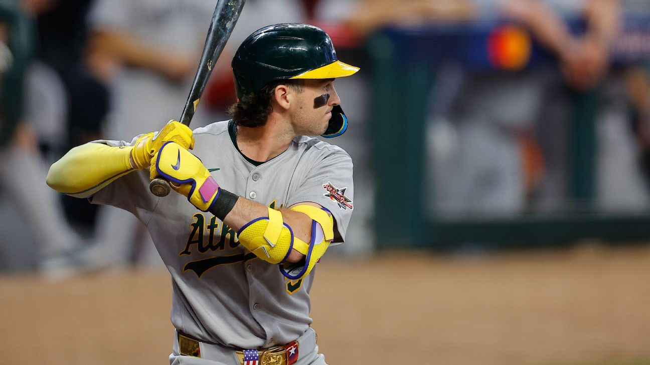 Athletics SS Jacob Wilson injures shoulder diving for grounder