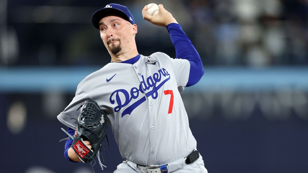 Snell set for elbow surgery; Dodgers expect him back this season
