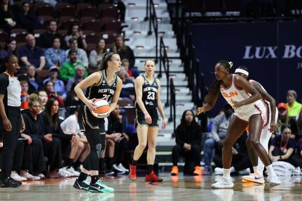 Liberty's Sabrina Ionescu set for MRI on ankle after exit