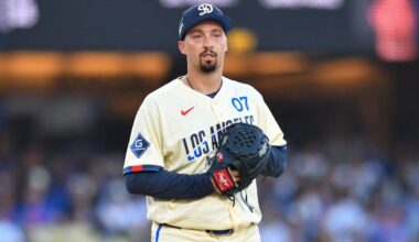 Dodgers put Blake Snell on IL with loose bodies in elbow