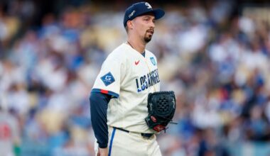 Dodgers' Glasnow has setback; Snell set for NanoScope procedure