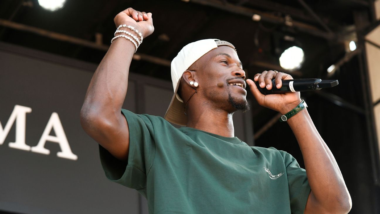 Jimmy Butler pumps up fans to 'A Thousand Miles' at Bottlefest