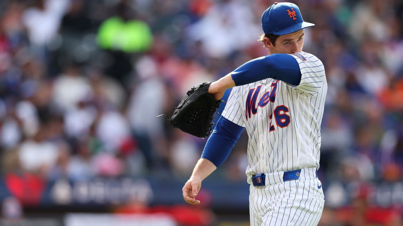 Nolan McLean hit hard as Mets drop 10 games under .500