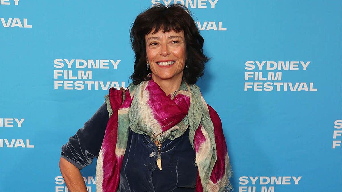 Rachel Ward standing at Sydney Town Hall during film festival launch