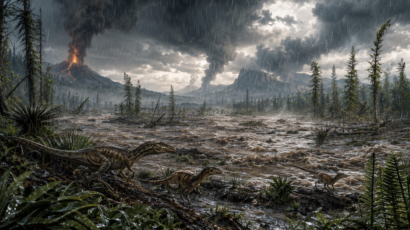 The Two Million Years Rain Crisis That Helped the Dinosaurs Take Over