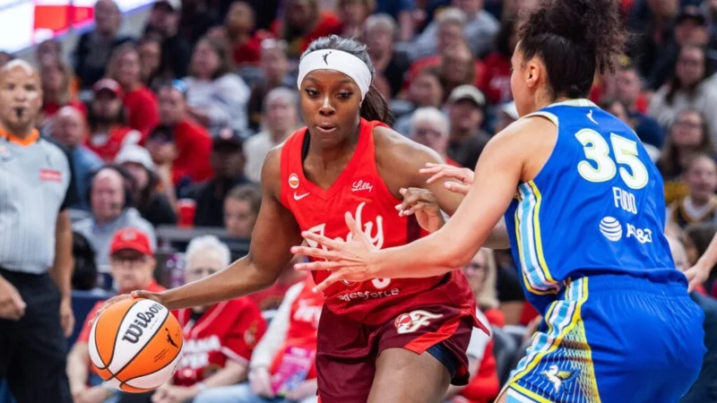 Raven Johnson debuts for Fever in 107-104 loss to Wings