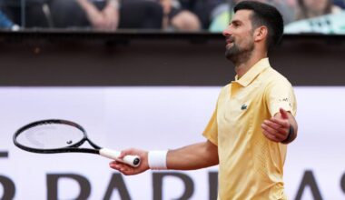 Novak Djokovic's actions after Rome defeat leave pundits shocked