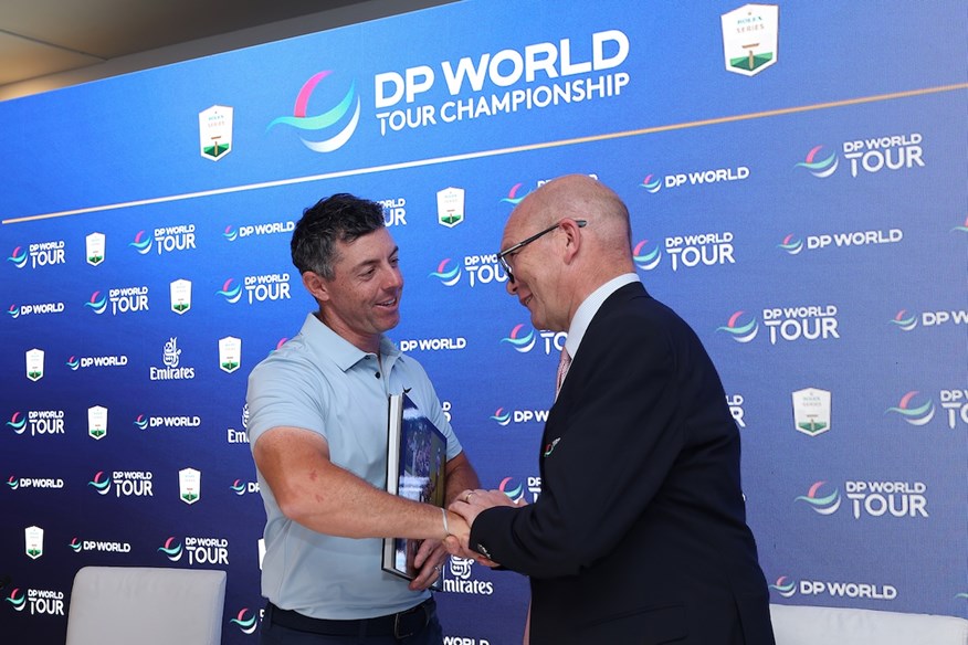 Rory McIlroy and Guy Kinnings