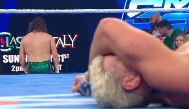 Sami Zayn does the right thing and then turns his back on Cody Rhodes