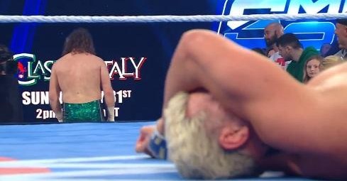 Sami Zayn does the right thing and then turns his back on Cody Rhodes