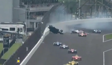 Indianapolis 500: Alexander Rossi and Pato O'Ward involved in huge practice crash