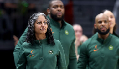 Seattle Storm coach Sonia Raman...