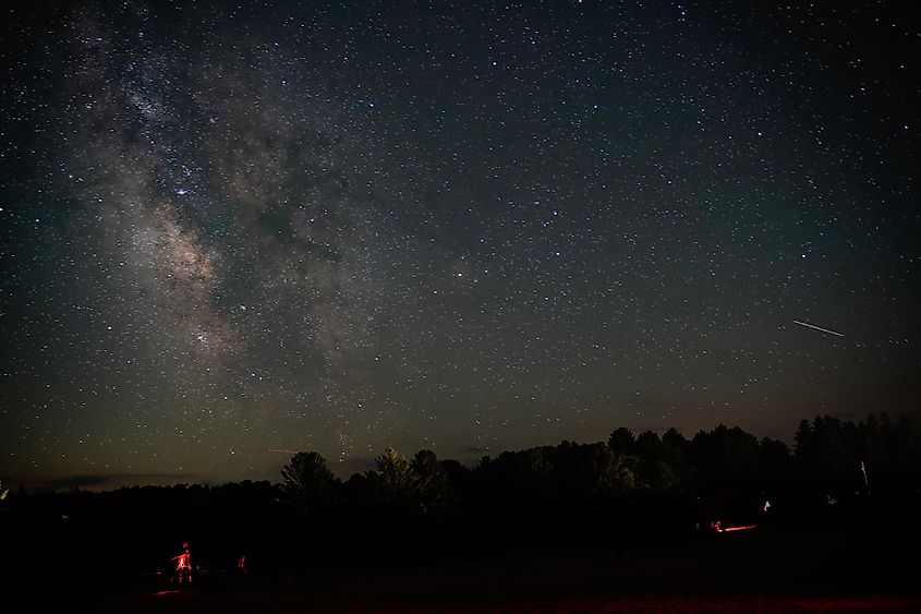 Stargazing at Cherry Springs State Park in Coudersport, Pennsylvania. Night photos of astrological wonders.