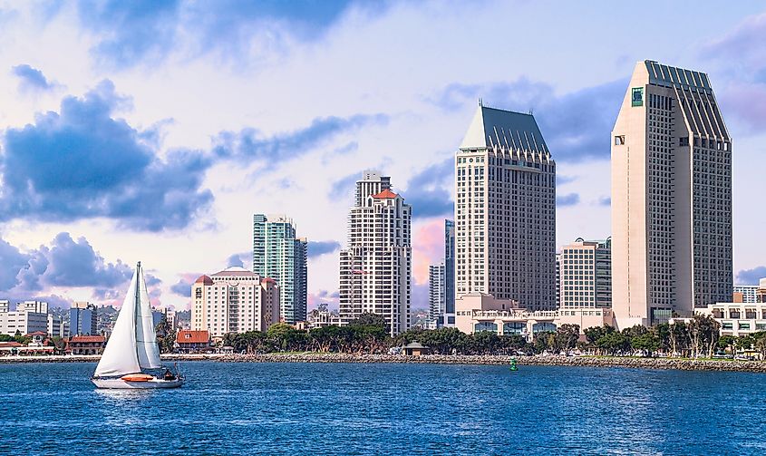 San Diego, California skyline