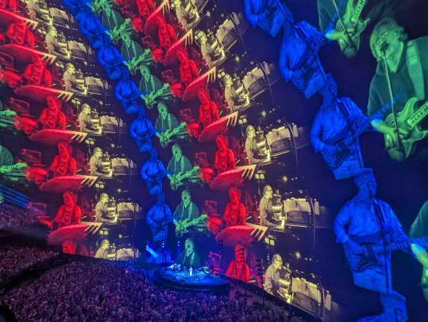 Phish performs May 1 at The Sphere in Las Vegas (Jim Harrington, Bay Area News Group).