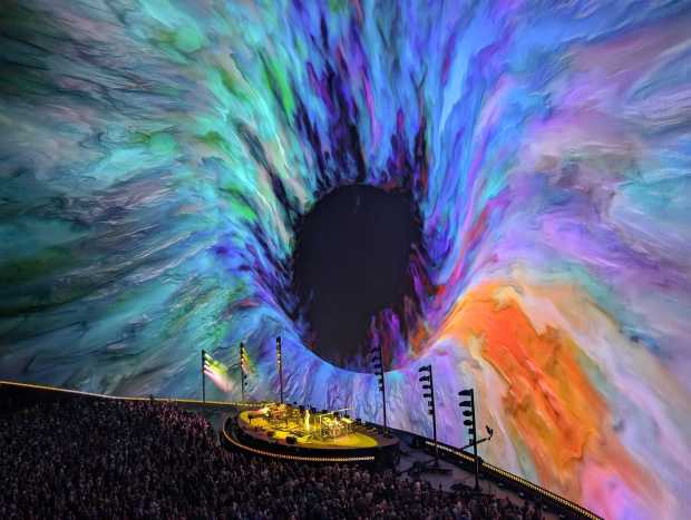 Phish performs May 1 at The Sphere in Las Vegas (Jim Harrington, Bay Area News Group).