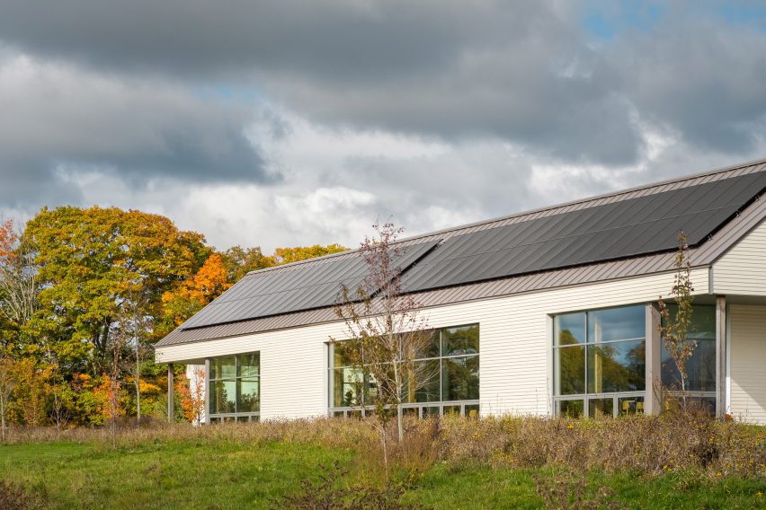 Mass-timber center in Maine by Opal