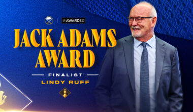 Lindy Ruff named finalist for Jack Adams Award