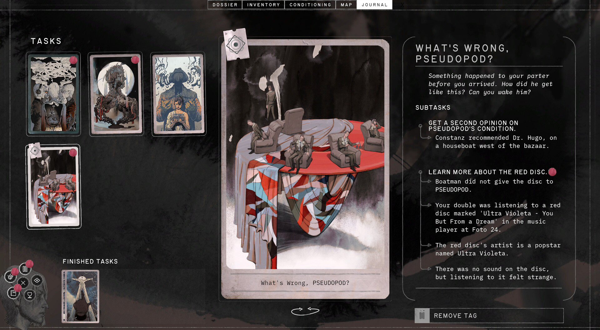 A screenshot from the video game Zero Parades: For Dead Spies.