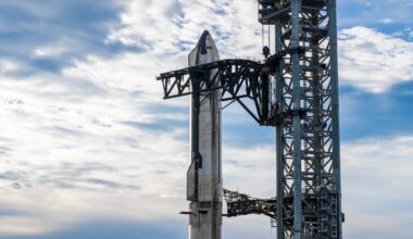 SpaceX starship fully stacked