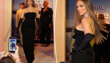 Inside J.Lo's NSFW film party as backstage footage shows pop icon's entrance