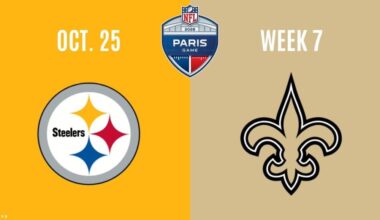 Report: Steelers To Play Saints In NFL's First-Ever Paris International Game