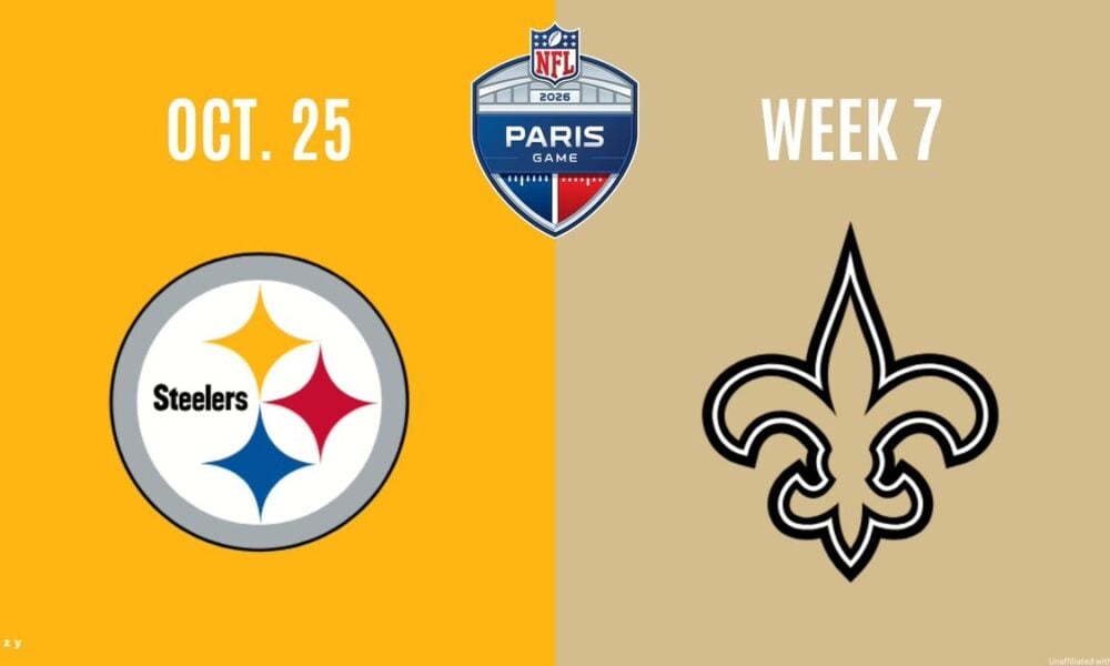 Report: Steelers To Play Saints In NFL's First-Ever Paris International Game