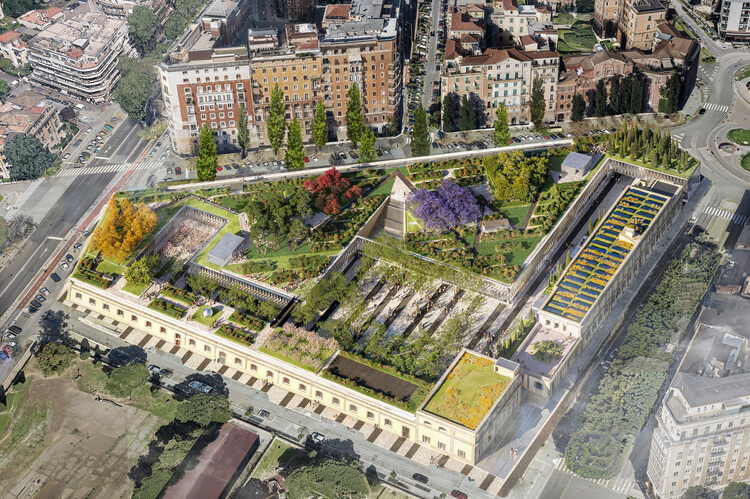 Stefano Boeri Architetti Converts Former Rome Transit Depot Into Multifunctional Civic Space - Image 1 of 5