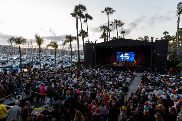 The Young Lions perform during the 35th annual San Diego Music Awards at Humphreys Concerts By The Bay in Shelter Island on Wednesday, May 6, 2026. (Kristian Carreon / The San Diego Union-Tribune)