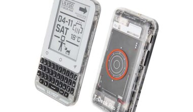 T-Deck Max: $110 e-ink smartphone connects for free