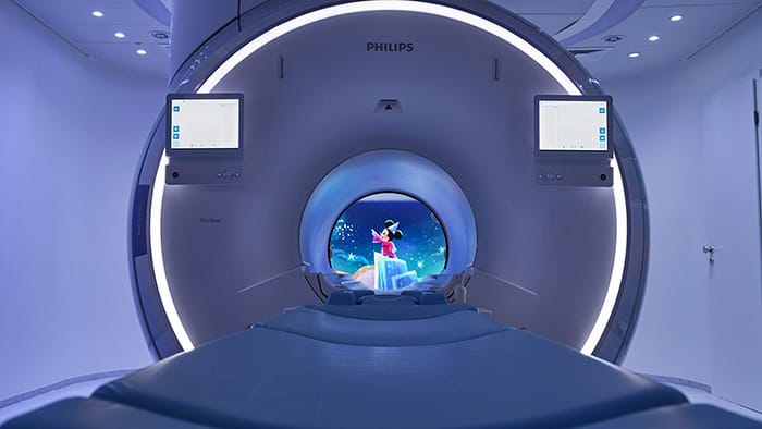 Philips Ambient Experience for MRI with Disney stories and characters -