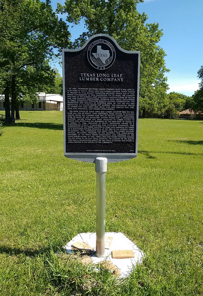 Trinity, Texas.