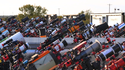 Texas’ telescope ranch: Why people are parking hundreds of telescopes in the middle of nowhere