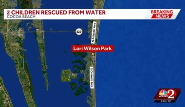 2 children rescued from water near Cocoa Beach park, BCFR says