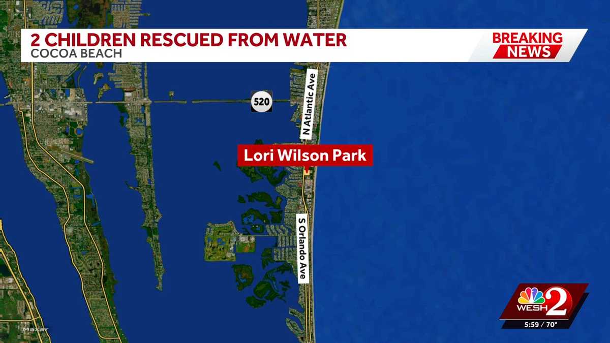 2 children rescued from water near Cocoa Beach park, BCFR says