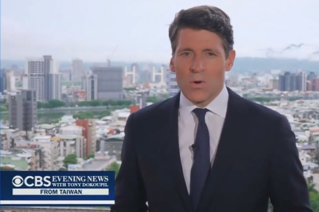 Tony Dokoupil reporting for CBS Evening News from Taiwan.