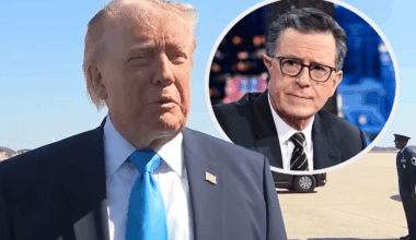 Trump, Stephen Colbert