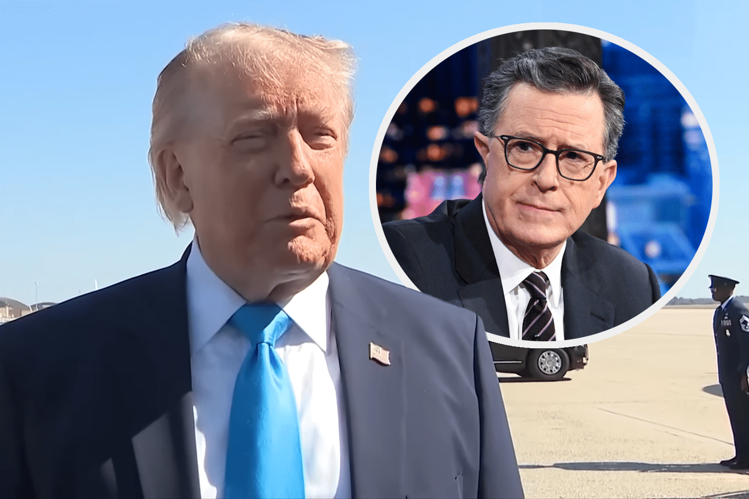 Trump, Stephen Colbert