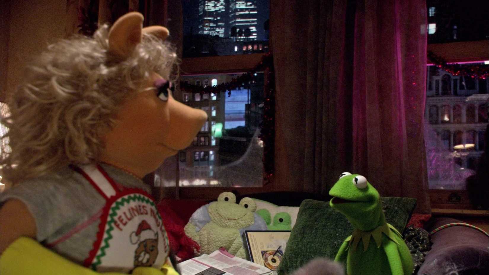Twin towers in Its a Very Merry Muppet Christmas Movie