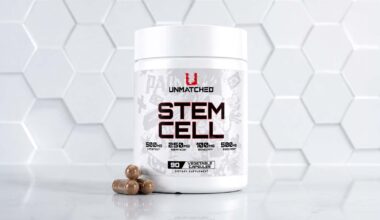Unmatched Nutrition Stem Cell supplement for cellular health