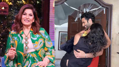 Archana Puran Singh welcomes son Ayushmaan’s girlfriend as she moves in with them; the couple recreate his parents’ adorable scene