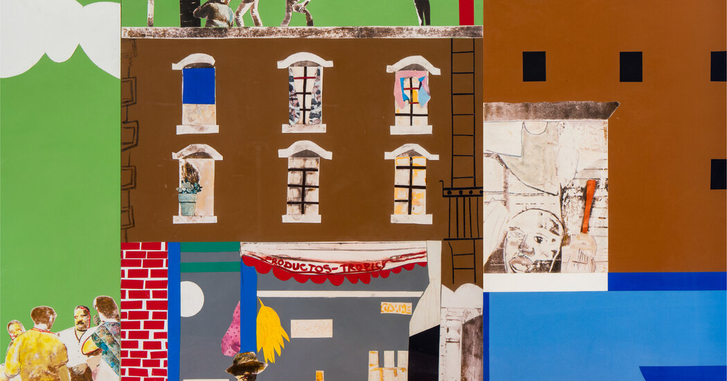 10-Minute Challenge: ‘Cityscape’ by Romare Bearden