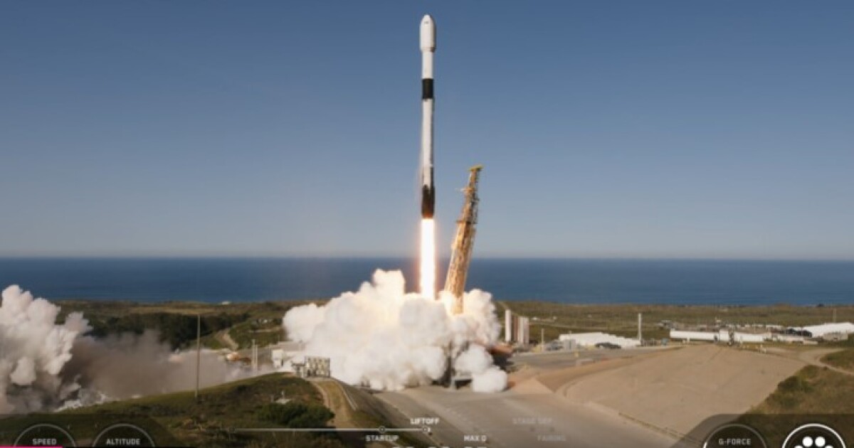 SpaceX launch from Vandenberg Space Force Base rescheduled for Tuesday