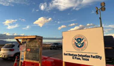 Immigrant detainees sue over ‘horrific’ conditions at Texas ICE facility : NPR